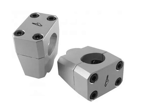 ADAPTADOR GUIDAO 28MM PRATA