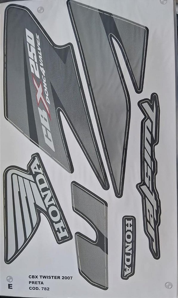ADESIVO TWISTER 07 PRETA