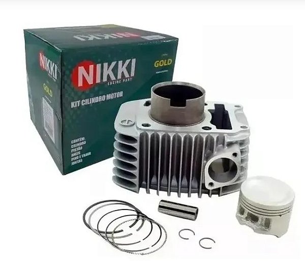 KIT CILINDRO BIZ 100/DREAM/WEB C/PISTAO/ANEIS