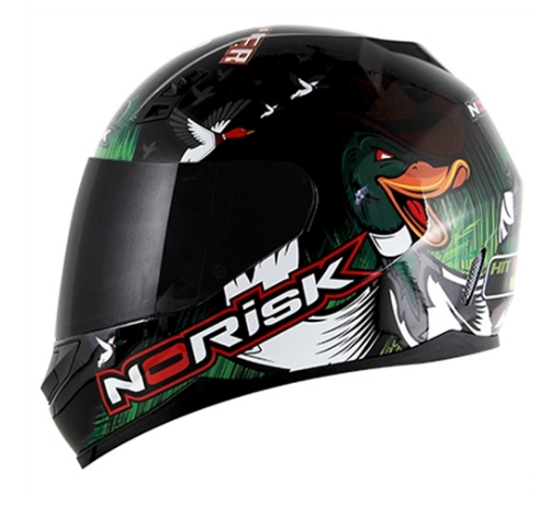 CAPACETE NORISK FF391 DUCKY BLACK 60/L