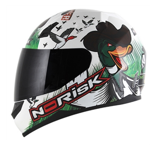 CAPACETE NORISK FF391 DUCKY WHITE 58/M