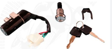 CHAVE IGNIÇAO BIZ 100...05 C/TRAVA BANCO