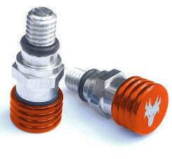VALVULA AR SUSPENSAO 4MM LARANJA