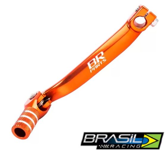 PEDAL CAMBIO CRF 230/CR 85 LARANJA