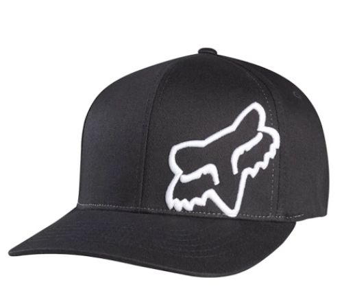 BONE FOX FLEX 45 FLEXFIT 15 BLK/WHT S/M
