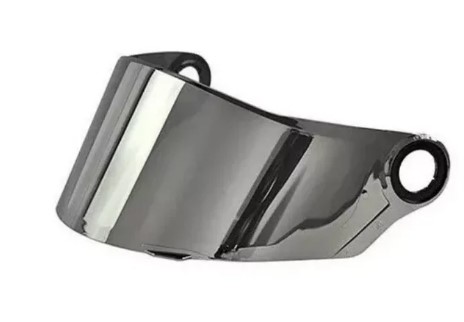 VISEIRA CAPACETE LS2 FF358/FF396/HELT IRIDIUM SILVER U