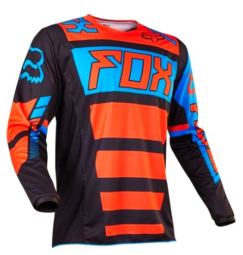 CAMISA FOX 180 FALCON BLK/ORANGE XL