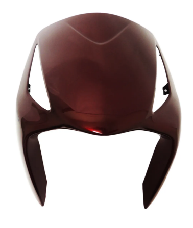 CARENAGEM FRONTAL BIZ 125 09 VERMELHO METALICO CARDEAL