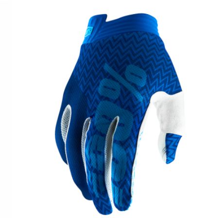 LUVA 100% ITRACK 18 AZUL M