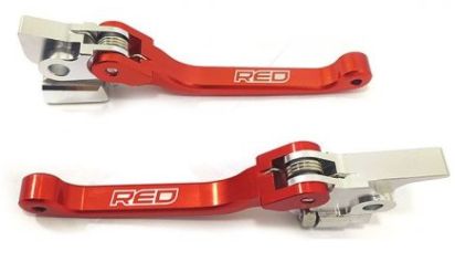 MANETE FREIO/EMBREAGEM KTM BREMBO 14...LARANJA RETRATIL
