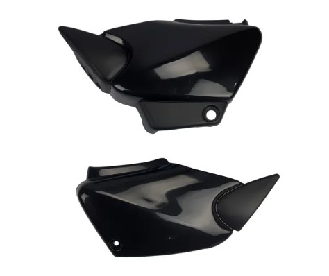 TAMPA LATERAL TITAN 125 00/FAN 125 PRETO
