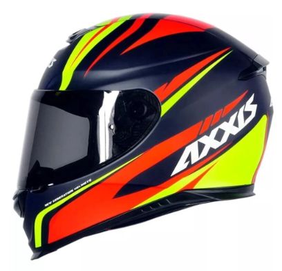 CAPACETE AXXIS EAGLE HYBRID MATT BLUE RBR 58/M