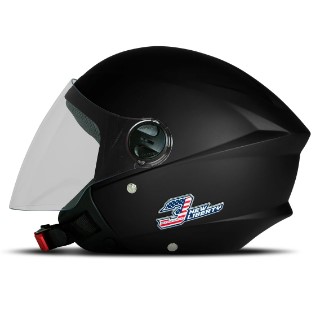 CAPACETE TORK NEW LIBERTY THREE ELITE FOSCO TAM. 56