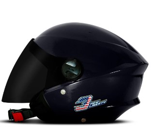 CAPACETE TORK NEW LIBERTY THREE ELITE BRILHANTE TAM.58