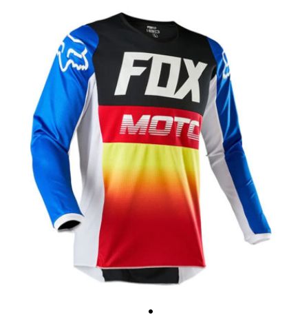 CAMISA FOX 180 FYCE BLU/RED L