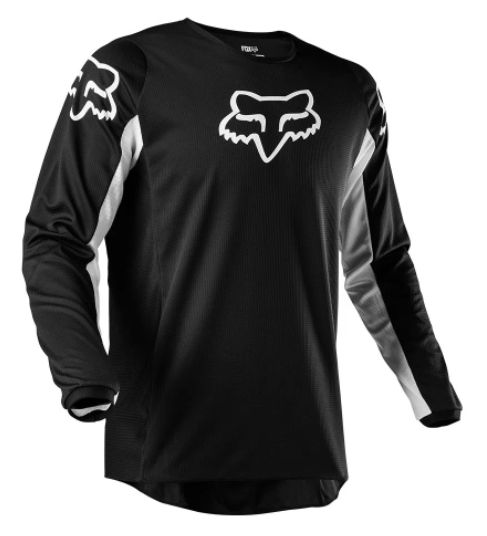 CAMISA FOX 180 PRIX BLK/WHITE XL