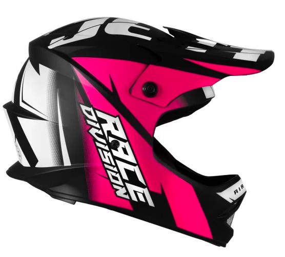 CAPACETE TORK CROSS INFANTIL JETT FACTORY EDITION NEON PINK