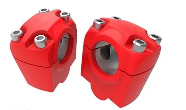 ADAPTADOR GUIDAO 22MM VERMELHO