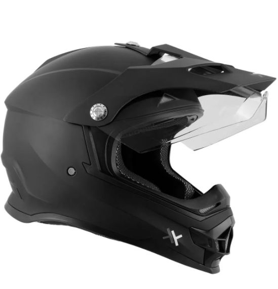 CAPACETE MATTOS RACING TTR 2 PRETO LISO 58