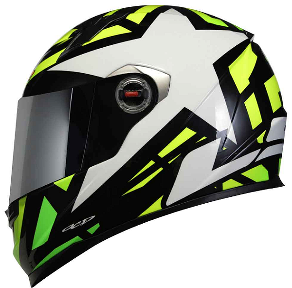 CAPACETE LS2 FF358 STARWAR FLUO YELLOW 58/M