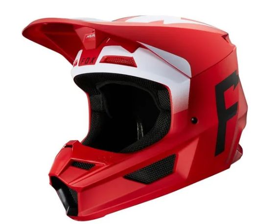 CAPACETE FOX V1 WERD FLM RED M