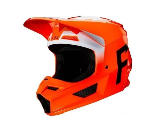 CAPACETE FOX V1 WERD FLO ORG L