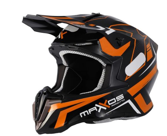 CAPACETE MATTOS RACING COMBAT MTR02 LARANJA 60
