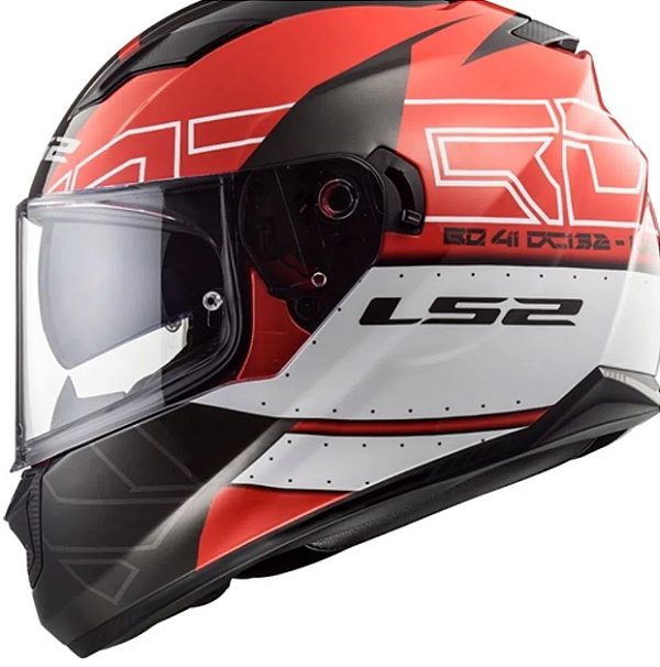 CAPACETE LS2 FF320 STREAM KUB BLK/RED 60/L