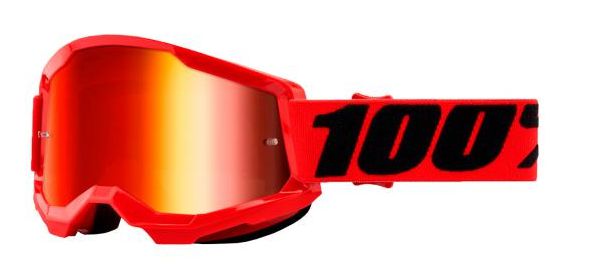OCULOS 100% STRATA 2 ESPELHADO RED