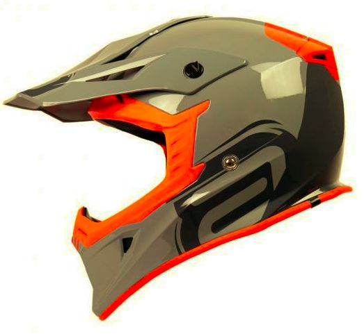 CAPACETE ASW CORE LEGACY LARANJA PRETO CINZA 60  EAN  7908377105874