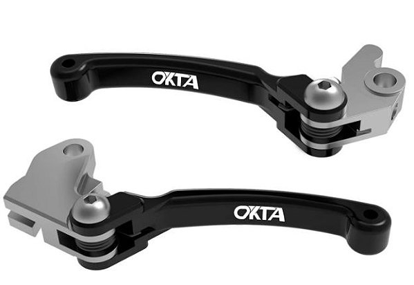 MANETE FREIO/EMBREAGEM CRF 230/CRF 250F RETRATIL PRETO