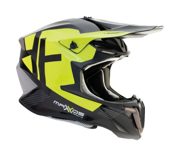 CAPACETE MATTOS RACING COMBAT LEGGERO AMARELO FLUOR 60