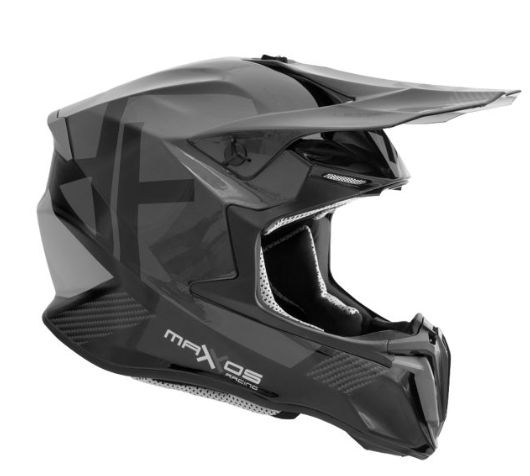 CAPACETE MATTOS RACING COMBAT LEGGERO CINZA 62