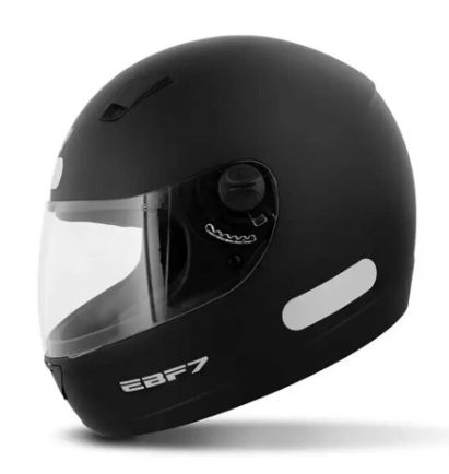 CAPACETE EBF 7 SOLID 60 PRETO FOSCO