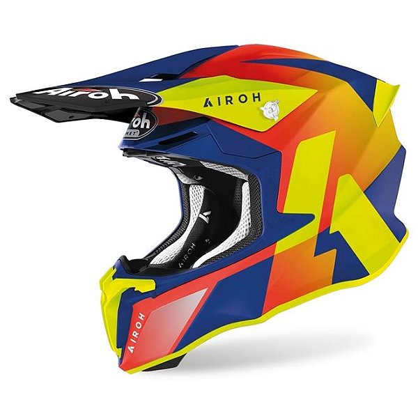 CAPACETE AIROH TWIST 2.0 LIFT AZURE MATT M