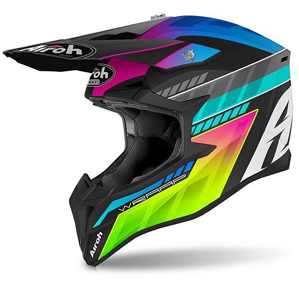 CAPACETE AIROH WRAAP PRISM MATT L