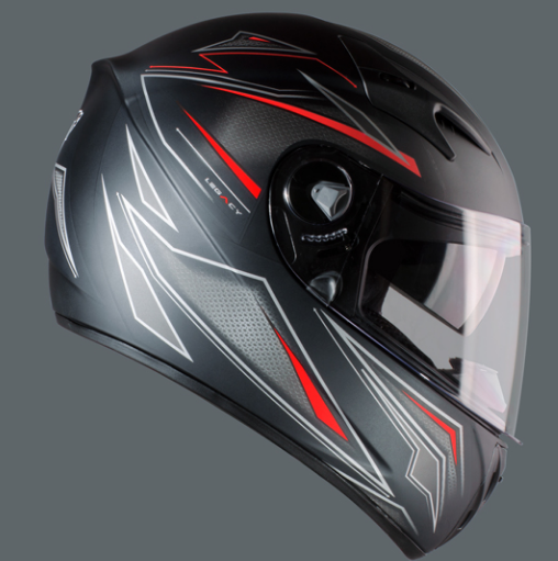 CAPACETE EBF X TROY LEGACY PTF/VERMELHO 58