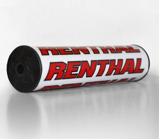 PROTETOR GUIDAO CROSSBAR RENTHAL BRANCO/VERMELHO