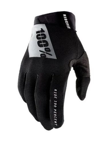 LUVA 100% RIDEFIT PRETO PRETO GG