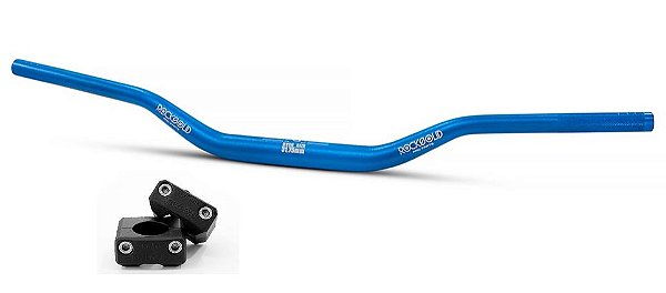 GUIDAO ROCKSOLID 28,60MM AZUL BAIXO C/ADAPTADOR