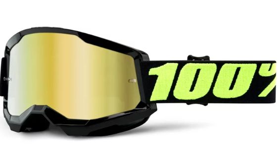 OCULOS 100% STRATA 2 ESPELHADO BLACK