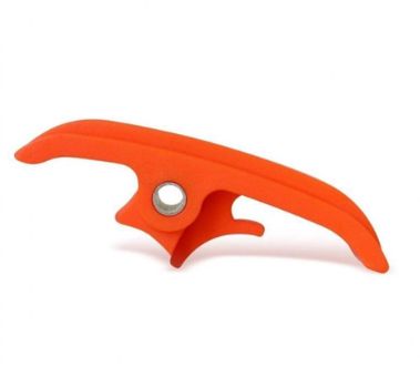 DESLIZADOR CORRENTE KTM DIANTEIRO (INFERIOR) LARANJA