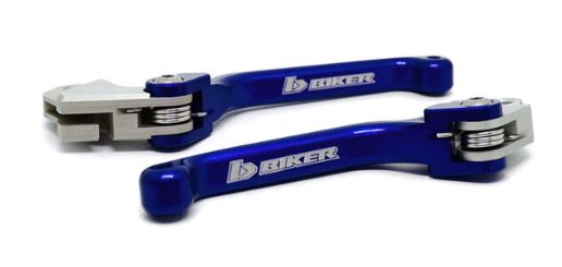 MANETE FREIO/EMBREAGEM WRF 250/450 05... AZUL