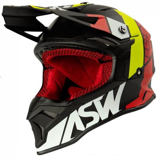 CAPACETE ASW FUSION 2.0 SEECKER VERMELHO PRETO 60  EAN  7908377128101