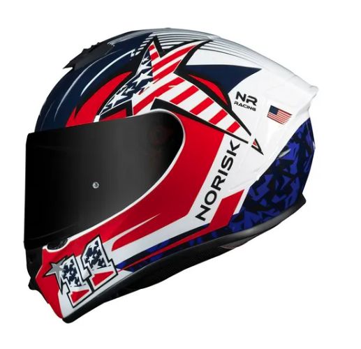 CAPACETE NORISK SUPRA LAP USA 58/M