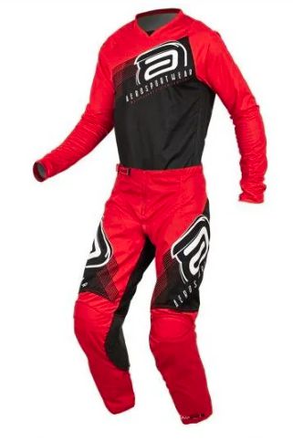CONJUNTO ASW IMAGE SPARK 22 VERMELHO PRETO 46/G  EAN  7908377127623