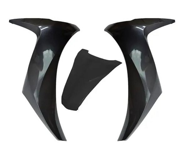 CARENAGEM FRONTAL BIZ 125 19/20 CINZA UNA PEROLIZADO