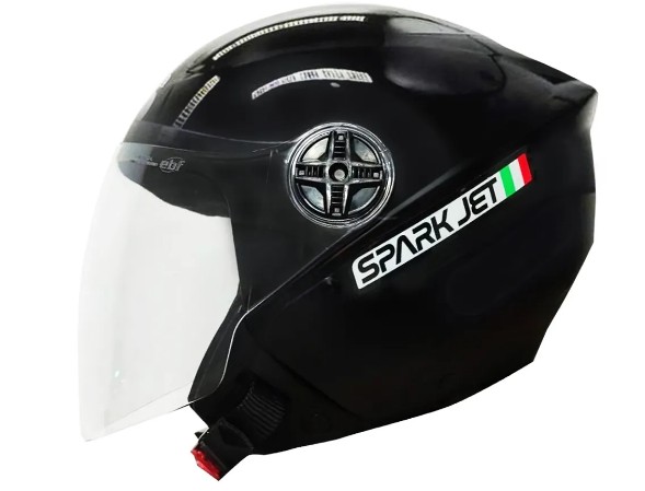 CAPACETE EBF SPARK JET SPECIAL EDITION PRETO 60