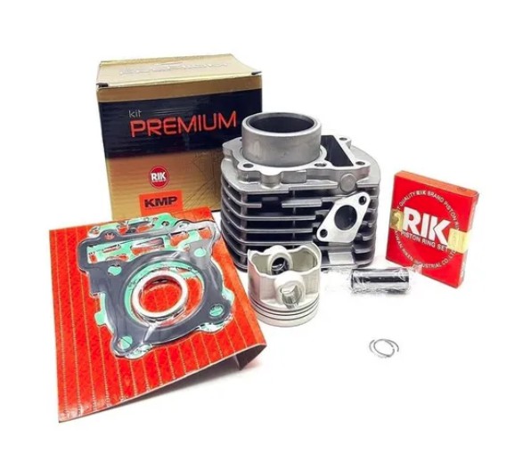 KIT CILINDRO FAZER 150/CROSSER C/PISTAO/ANEIS/JUNTAS