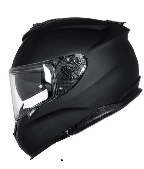 CAPACETE NORISK STRADA MONOCOLOR MATTE BLACK 62/XL
